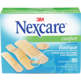 Nexcare&trade; Comfort Strip Bandages Assorted Sizes 80/box