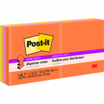 Post-it&reg; Pop-up Notes 3" x 3" Energy Boost 6/pkg