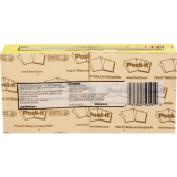 Post-it&reg; Pop-up Notes 3" x 3" Lined Yellow 6/pkg