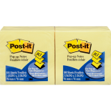 Post-it&reg; Pop-up Notes 3" x 3" Yellow 6/pkg