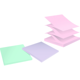 Post-it&reg; Recycled Super Sticky Pop-Up Notes 3" x 3" Wanderlust Colours 6/pkg