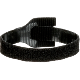 Scotch&reg; Bundling Straps 8" x 1/2" Black 6/pkg