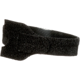 Scotch&reg; Bundling Straps 8" x 1/2" Black 6/pkg