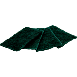 Scotch-Brite&reg; Heavy Duty Scouring Pads 4" x 6" Green 4/pkg