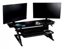 3M&trade; Precision Standing Desk XL Easy Lift Black