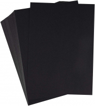 Mohawk Via Vellum 80lb Cover Stock 8-1/2" x 11" Black 250/pkg