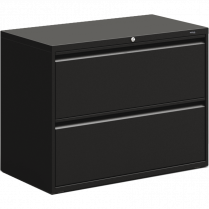 Offices to Go&reg; Lateral File Cabinet 2-Drawer Black