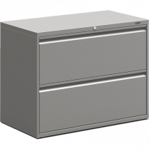 Offices to Go&reg; Lateral File Cabinet 2-Drawer Grey