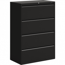 Offices to Go&reg; Lateral File Cabinet 4-Drawer Black