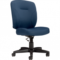 Offices To Go&reg; Yoho Plus Task Chair Armless Pacific Blue