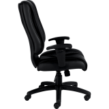 Offices to Go Ashmont High Back Tilter Chair Leather Black