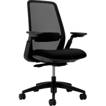 Offices to Go&reg; TL Synchro-Tilter Mesh Chair Fusion Fabric Carbon