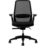 Offices to Go&reg; TL Synchro-Tilter Mesh Chair Fusion Fabric Carbon