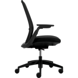 Offices to Go&reg; TL Synchro-Tilter Mesh Chair Fusion Fabric Carbon