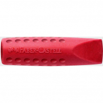 Faber-Castell Grip 2001 Cap Eraser Assorted 2/Pkg