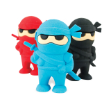 ooly Ninja Erasers 3/pack