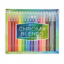 Ooly Chroma Blends Watercolour Brush Markers 18/Set