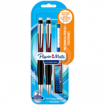 Paper Mate&reg; ComfortMate Ultra&trade; Mechanical Pencils 0.5 mm Assorted Colours 2/pkg with Leads and Erasers