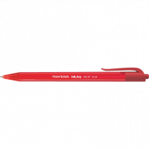 Paper Mate&reg; InkJoy&reg; 100 RT Retractable Ball Point Pen Medium Point Red 12/box
