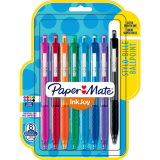 Paper Mate&reg; InkJoy&reg; 300 RT Retractable Ball Point Pens Medium Point Assorted Fashion Colours 8/pkg