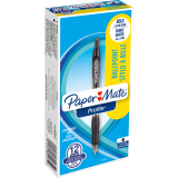 Paper Mate&reg; Profile&reg; Retractable Ball Point Pens Super Bold Point Black 12/box