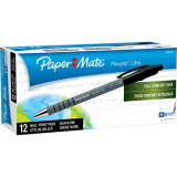 Paper Mate&reg; FlexGrip&reg; Ultra Retractable Ball Point Pen Medium Point Black 12/box