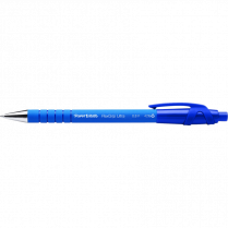 Paper Mate&reg; FlexGrip&reg; Ultra Retractable Ball Point Pen Fine Point Blue 12/box