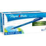 Paper Mate&reg; FlexGrip Ultra&reg; Ball Point Stick Pens Medium Point Blue 12/box