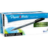 Paper Mate&reg; FlexGrip Ultra&reg; Ball Point Stick Pens Medium Point Black 12/box