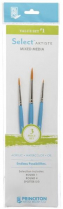 Princeton Select Artiste Brush Set Mixed Media #1 3/Set