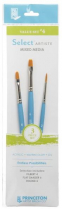 Princeton Select Artiste Brush Set Mixed Media #4 3/Set