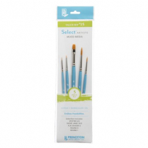 Princeton Select Artiste Brush Set Mixed Media #15 5/Set