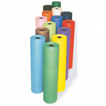 Rainbow Kraft Lightweight Duo-Finish Art Paper Roll 36" x 1000' Pink