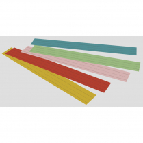 Pacon&reg; Sentence Strips 3" x 24" Assorted Colours 100/pkg