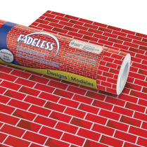 Pacon Fadeless Tu-Tone Brick Bulletin Board Art Paper 47-1/4" x 50'