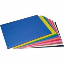 Prang&reg; Construction Paper 18" x 24" Assorted Colours 50/pkg