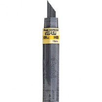 Pentel&reg; Super Hi-Polymer&reg; Pencil Leads HB 0.9 mm 15/Tube