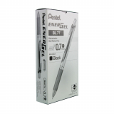 Pentel&reg; EnerGel&reg; X Retractable Gel Pens 0.7 mm Black 12/box
