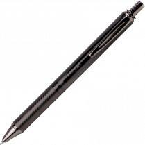 Pentel&reg; EnerGel&reg; Alloy Retractable Gel Pen 0.7 mm Brown Barrel Black