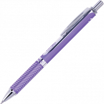 Pentel&reg; EnerGel&reg; Alloy Retractable Gel Pen 0.7 mm Violet Barrel Violet Ink