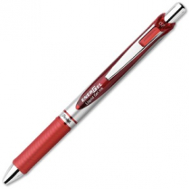 Pentel&reg; EnerGel&reg; Retractable Gel Pen 0.7 mm Red
