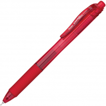 Pentel&reg; EnerGel&reg; X Retractable Gel Pens 0.5 mm Red