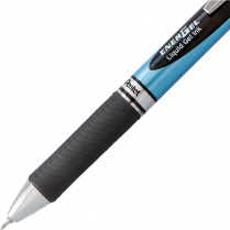 Pentel&reg; EnerGel&reg; Retractable Gel Pen 0.5 mm Black 2/pkg