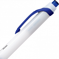 Pentel&reg; GlideWrite Retractable Ball Point Pens Bold Point Blue 12/box