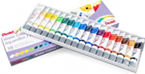 Pentel Arts Water Colours 18/Set