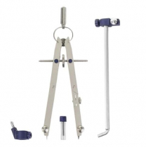 Pacific Arc Spring Bow Compass 6-1/2" Set