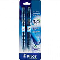 Pilot&reg; BeGreen&reg; B2P Retractable Gel Pen 0.7 mm Black 2/pkg