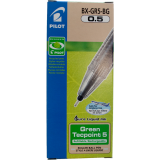 Pilot&reg; Greentecpoint Rollerball Pen 0.5mm Black 10/box
