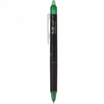 Pilot&reg; FriXion&reg; Point Clicker Retractable Erasable Gel Pens 0.5 Green 12/box