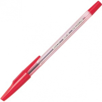Pilot&reg; BP-S Stick Pen Medium Point Red